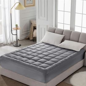 450g Filled Cotton Mattress (Color: Gray)